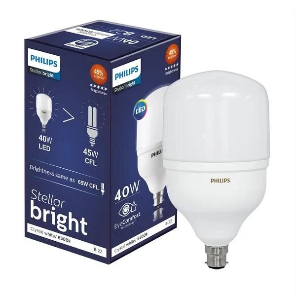 Philips Stellar Bright 
40W LED Bulb B22